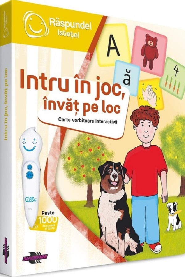 Carte interactiva: Raspundel Istetel. Intru in joc, invat pe loc