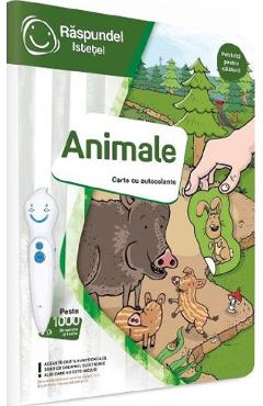 Poza produsului Carte cu autocolante: Raspundel Istetel. Animale