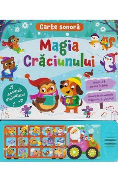 Coperta cărții 'Carte sonoră. Magia Crăciunului'