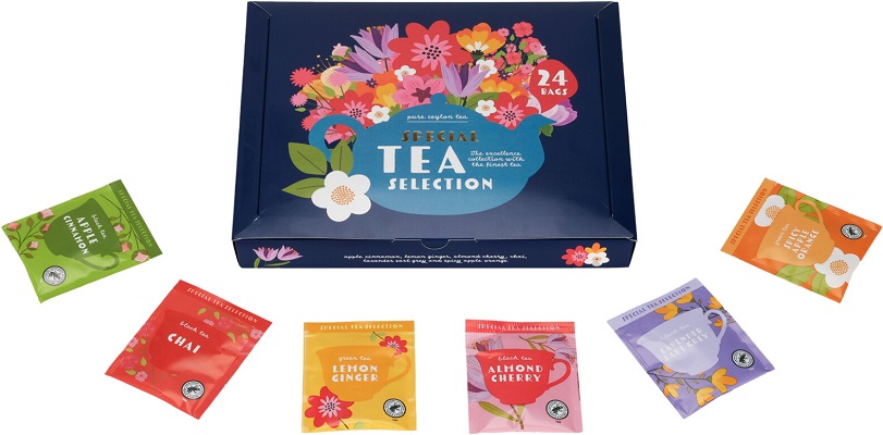 Set ceai: 6 arome x 4 pliculete. Special Tea Selection