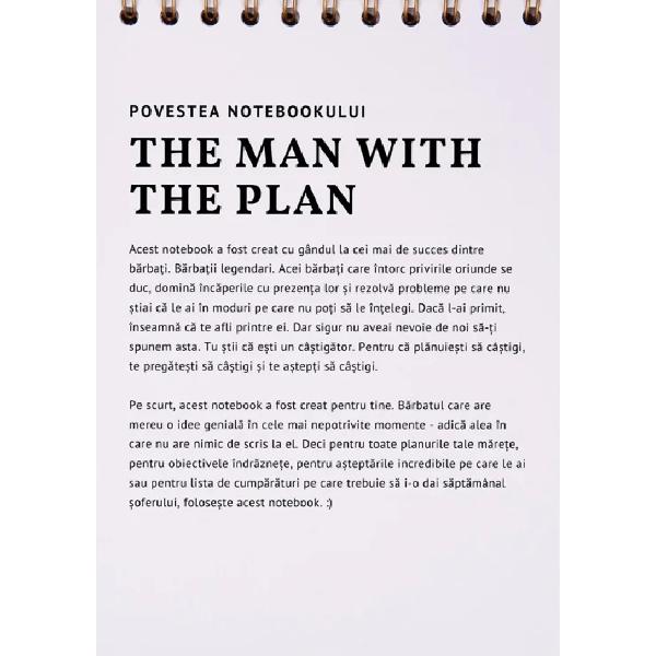 Jurnal pentru barbati: The Man With The Right Plan