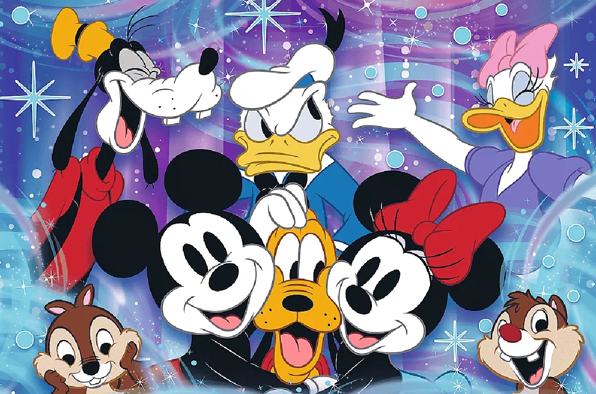 Puzzle 100: Disney. Prietenii fericiti