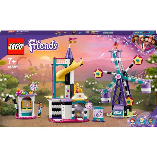 Lego Friends. Roata si tobogan magic