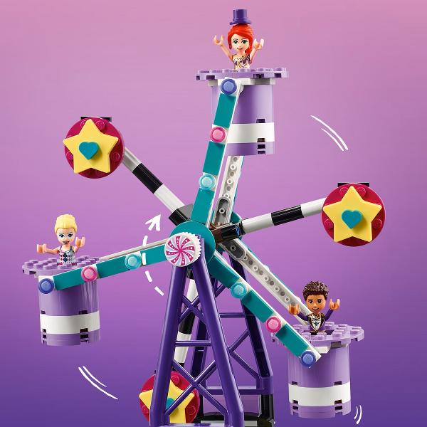Lego Friends. Roata si tobogan magic