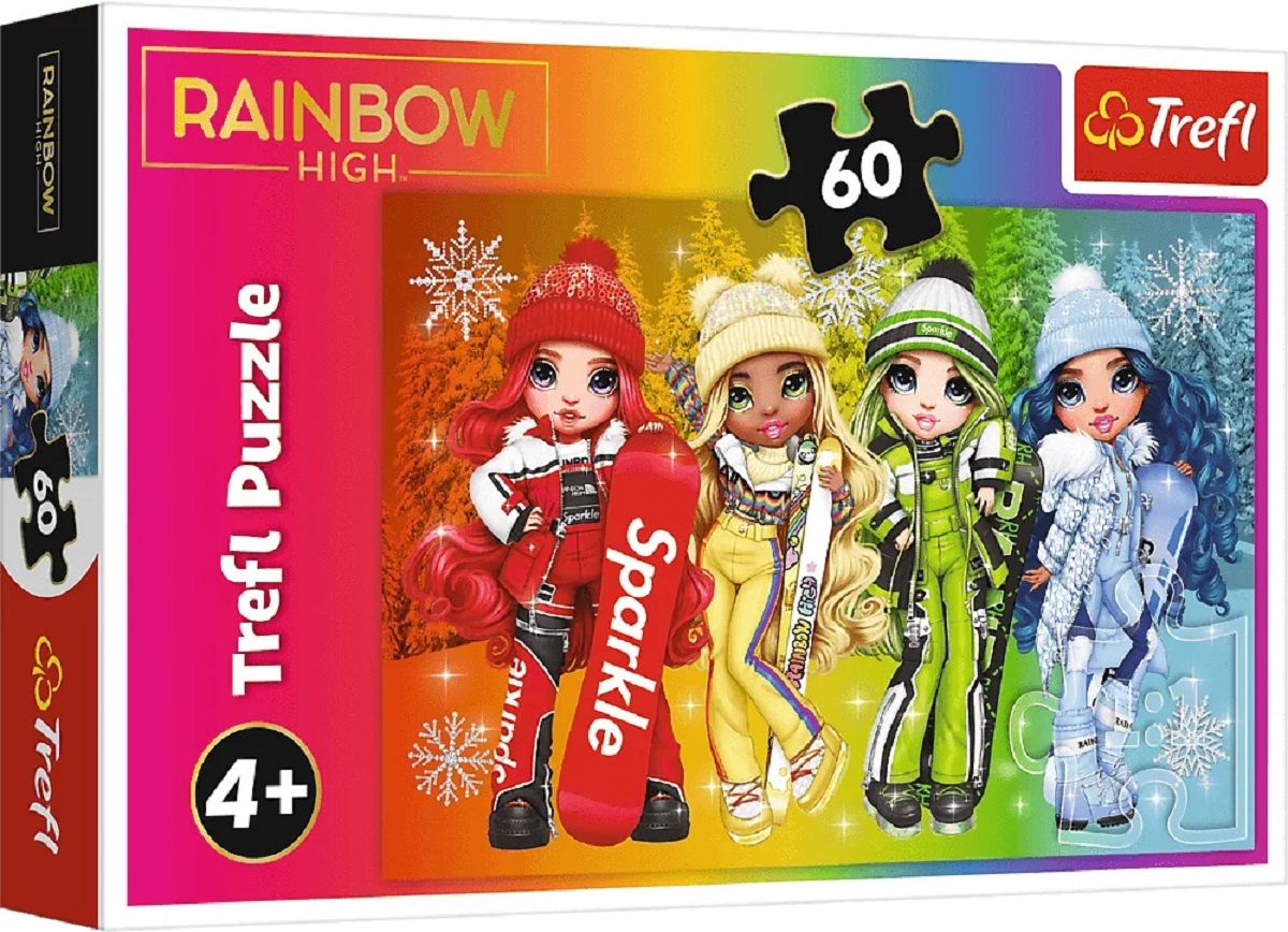 Puzzle 60: Rainbow High. Papusile jucause