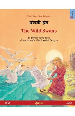 Coperta cărții 'जंगली हंस - The Wild Swans (हिन्दी - अंग्& - Ulrich Renz'