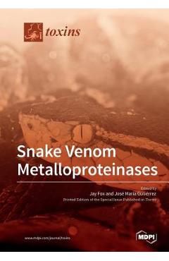 Coperta cărții 'Snake Venom Metalloproteinases - Jay Fox'