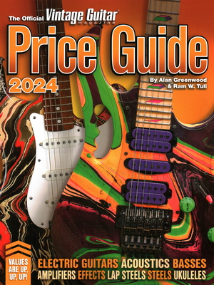The Official Vintage Guitar Magazine Price Guide 2024 - Alan Greenwood