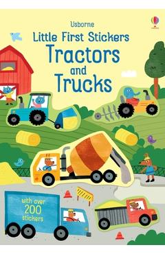 Poza produsului Little First Stickers Tractors and Trucks - Hannah Watson