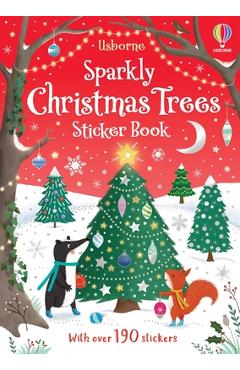 Coperta cărții 'Sparkly Christmas Trees - Jessica Greenwell'