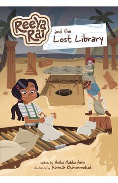 Coperta cărții 'Reeya Rai and the Lost Library - Anita Nahta Amin'
