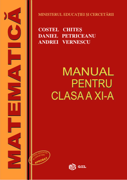 Matematica M1 - Clasa 11 - Manual - Costel Chites, Daniel Petriceanu, Andrei Vernescu