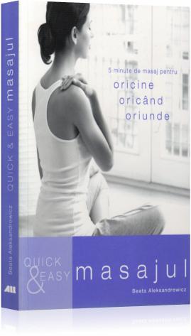 Coperta cărții 'Quick and easy - Masajul - Beata Aleksandrowicz'