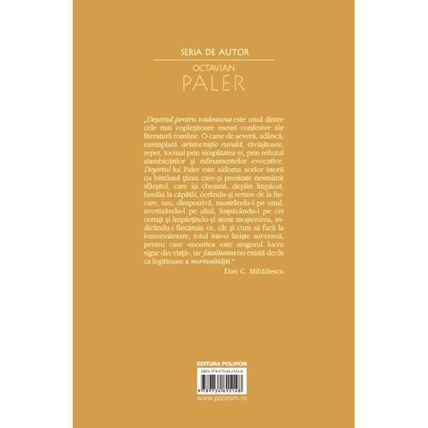 Desertul pentru totdeauna - Octavian Paler