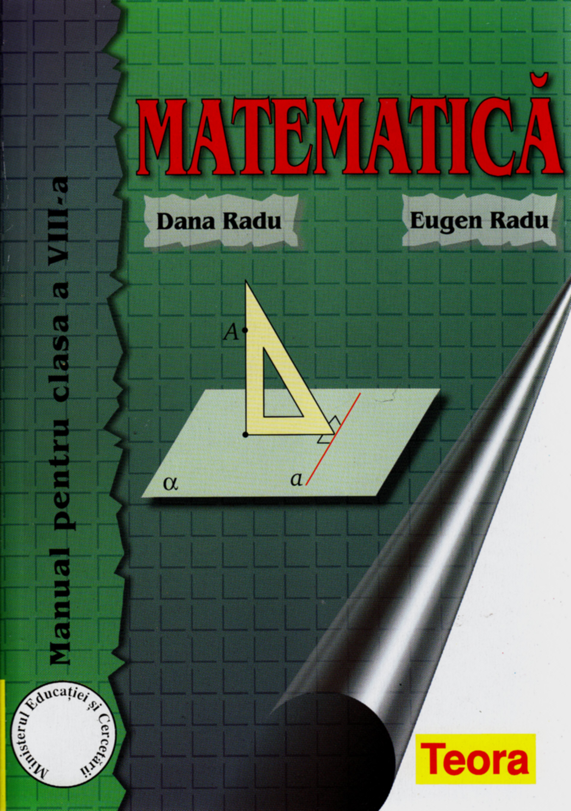 Manual matematica clasa 8 - Dana Radu, Eugen Radu
