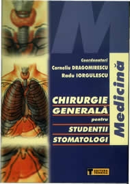 Coperta cărții 'Chirurgie generala pentru studentii stomatologi - Corneliu Dragomirescu'