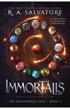 Coperta cărții 'Immortalis - R. A. Salvatore'