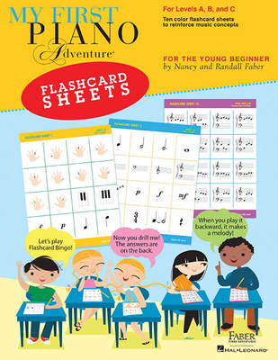My First Piano Adventure Flashcard Sheets: For the Young Beginner - Nancy Faber