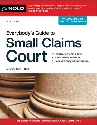 Everybody's Guide to Small Claims Court - Cara O'neill