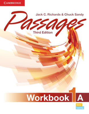 Coperta cărții 'Passages Level 1 Workbook a - Jack C. Richards'