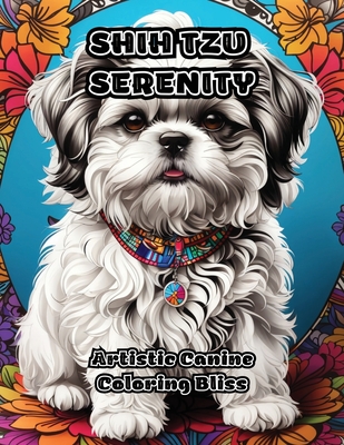 Shih Tzu Serenity: Artistic Canine Coloring Bliss - Colorzen