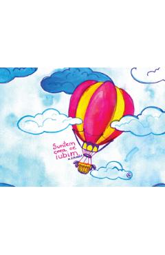 Imaginea produsului 'Print de artă. Balon cu aer cald. Suntem ceea ce iubim'