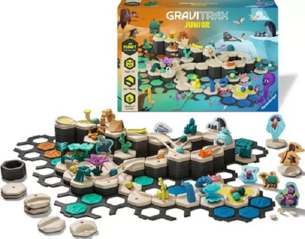 Joc de constructie: GraviTrax Junior. My Planet