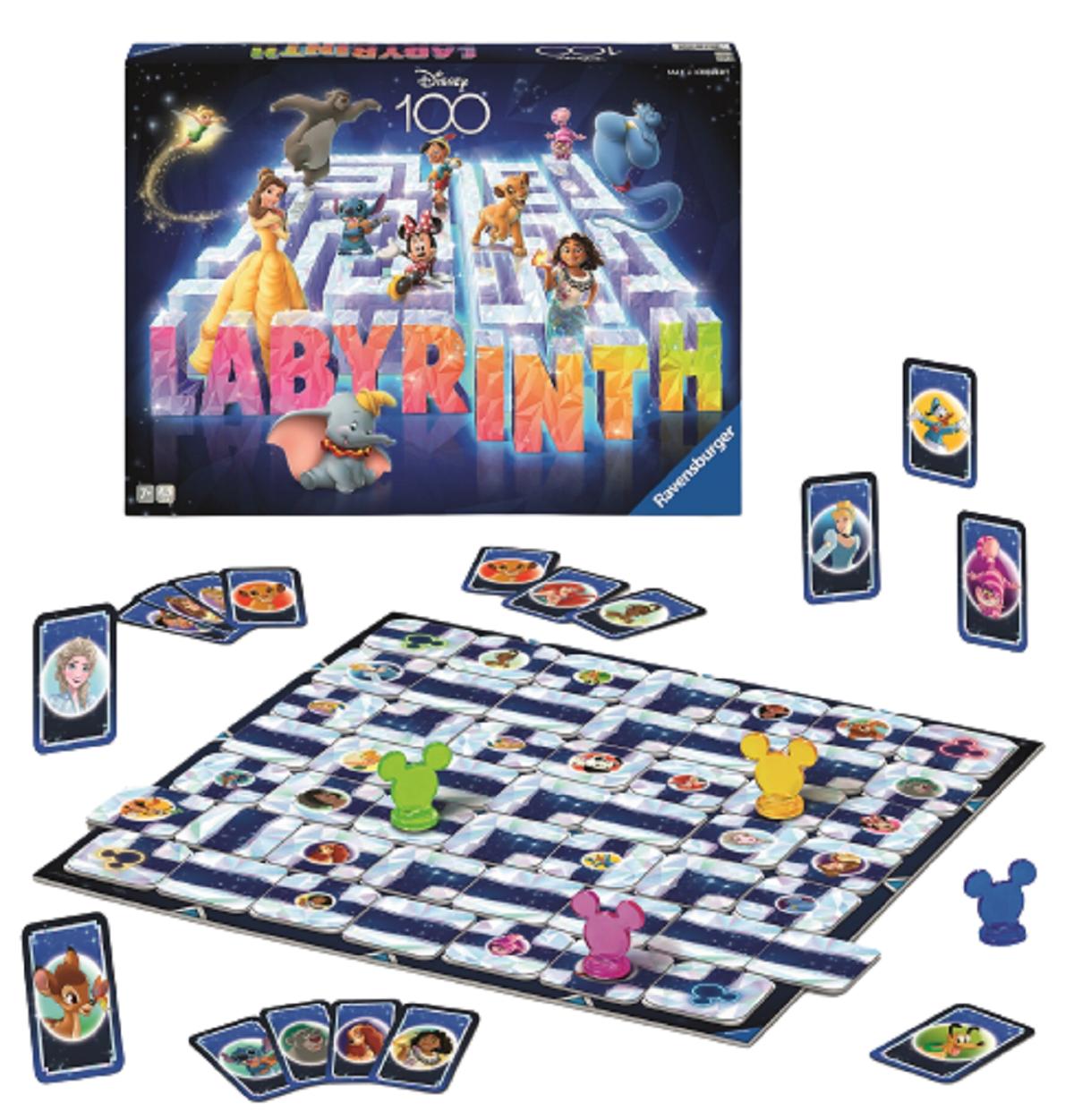 Joc labirint pentru copii: Labyrinth. 100 de ani de Disney