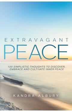 Coperta cărții 'Extravagant Peace - Kandra Albury'