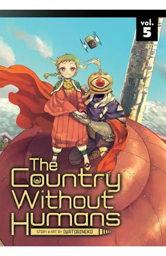Coperta cărții 'The Country Without Humans Vol. 5 - Iwatobineko'