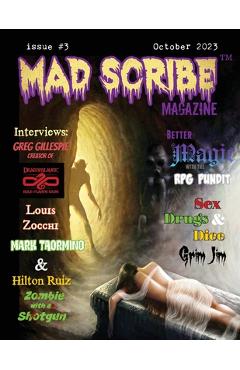 Coperta cărții 'Mad Scribe Magazine issue #3 - Chris Miller'
