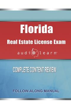 Coperta cărții 'Florida Real Estate License Exam AudioLearn: Complete Audio Review for the Real Estate License Examination in Florida!'