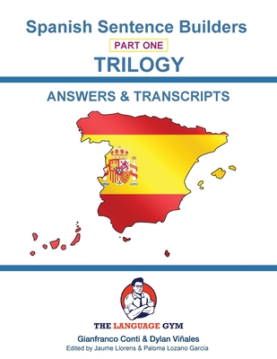 Coperta cărții 'SPANISH SENTENCE BUILDERS - Triology - ANSWER BOOK: Sentence Builder - Dylan Viñales'