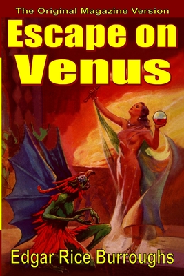 Coperta cărții 'Escape on Venus - Edgar Rice Burroughs'