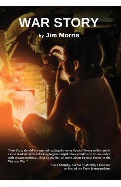 Coperta cărții 'War Story - Jim Morris'
