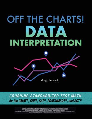 Coperta cărții 'Off the Charts! Data Interpretation: Crushing Standardized Test Math for the GMAT, GRE, SAT, PSAT/NMSQT, and ACT -'