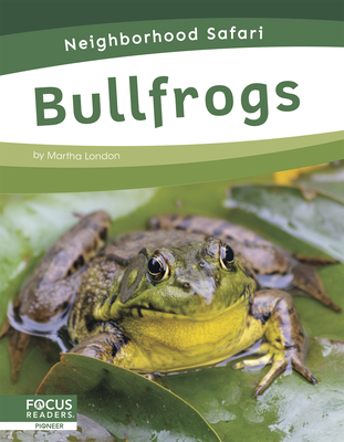 Coperta cărții 'Bullfrogs - Martha London'