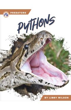 Coperta cărții 'Pythons - Libby Wilson'