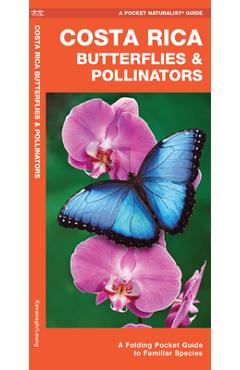 Poza produsului Costa Rica Butterflies & Pollinators: A Folding Pocket Guide to Familiar Species - James Kavanagh