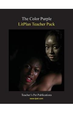 Coperta cărții 'Litplan Teacher Pack: The Color Purple - Christina Stone'