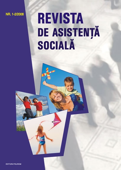 Coperta cărții 'Revista de asistenta sociala - Nr. 1-2/2008'