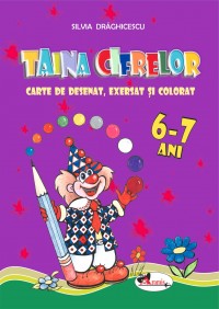 Taina cifrelor 6-7 ani - Carte de desenat, exersat si colorat - Silvia Draghicescu