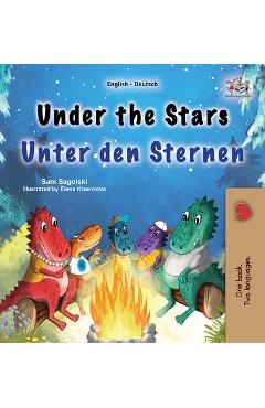 Coperta cărții 'Under the Stars (English German Bilingual Kid's Book) - Sam Sagolski'