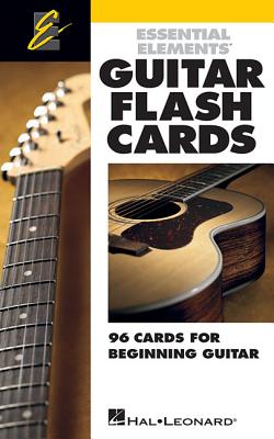 Coperta cărții 'Essential Elements Guitar Flash Cards: 96 Cards for Beginning Guitar - Hal Leonard Corp'