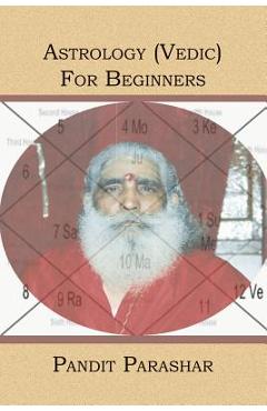 Coperta cărții 'Astrology (Vedic) For Beginners - Pandit Parashar'