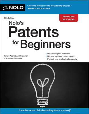 Nolo's Patents for Beginners - David Pressman