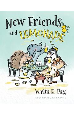 Coperta cărții 'New Friends and Lemonade - Verita E. Pax'