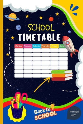 School Timetable: Middle-school / High-school Student Classroom Weekly Planner With To-Do List - Gabriel Bachheimer