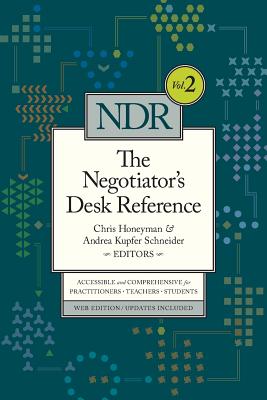 The Negotiator's Desk Reference - Chris Honeyman