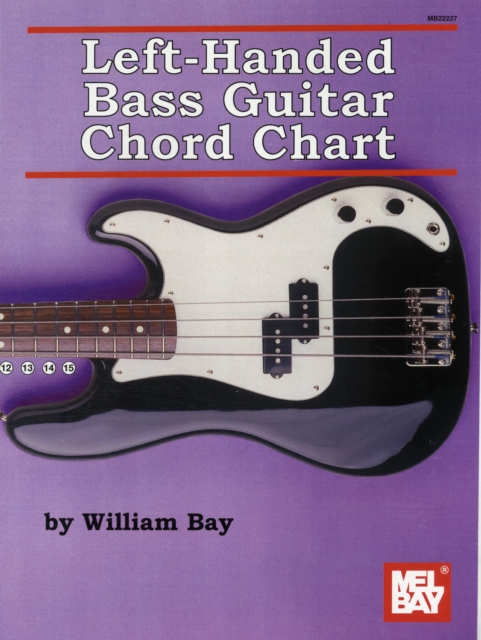 Left-Handed Bass Guitar Chord Chart - William Bay